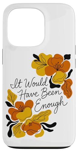 Boho Floral It Would Have Enough Christian Quiet Faith �X�}�z�P�[�X iPhone 13 Pro �p