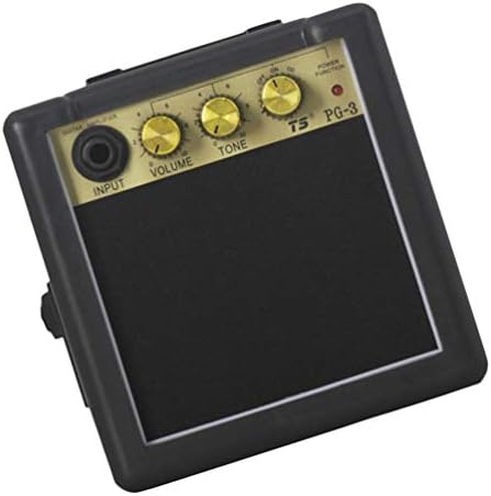 ARTIBETTER Electric Guitar Amplifier Mini Portable Pocket Guitar Headphone Amp Ukelele Speaker Black