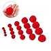 DOITOOL 500pcs Soft Craft Pom Poms Vibrant Decorative Fuzzy Balls for DIY Arts Holiday Ornaments Party Decorations Easy to Use for All Ages