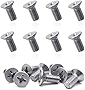 8pcs Screw Rotor Brake Disc Retaining 93600-06014-0H- Compatible With Honda, Acura, Volkswagen, Audi,Hyundai and Kia Models, Stainless Steel Retaining Screws for Front and Rear