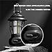 VumSyme Camping Lantern Camping Light Outdoor Camping Lantern Battery Operated 300 Lumens Portable Tent Light Warm Light Black (Not Included Battery)