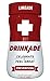 DrinkAde (6 Pack) Prevention with Vitamins & Electrolytes for Hydration Includes Vitamin B, Milk Thistle, Only 5 Calories, No Sugar, Caffeine-Free, Vegan, Non-GMO