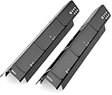 Outdoor Bazaar 2-Pack, 14.5 inches Heat Plates for Dyna Glo 3 Burner BBQ Grill Models DGH353CRP, DGH373CRP, and DGH371CRF, Porcelain-Enameled Steel
