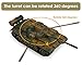 DS.DISTINCTIVE Style Heavy Duty Military Russian Tank T55 1:56 Alloy Diecast Tank Model Toy - Ideal Birthday Surprise for Teen Boy, Army Friend
