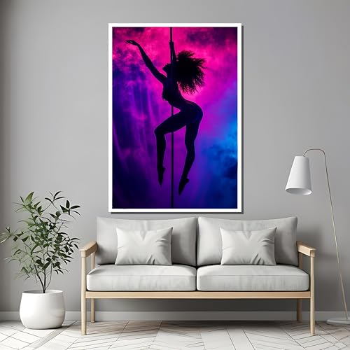 Tableau pole dance pour décoration de studio de danse et salon moderne - 3