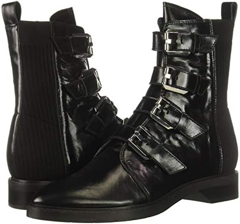 Dolce Vita Women's Gaven Combat Boot, Black Leather, 9.5 M US | Image 6