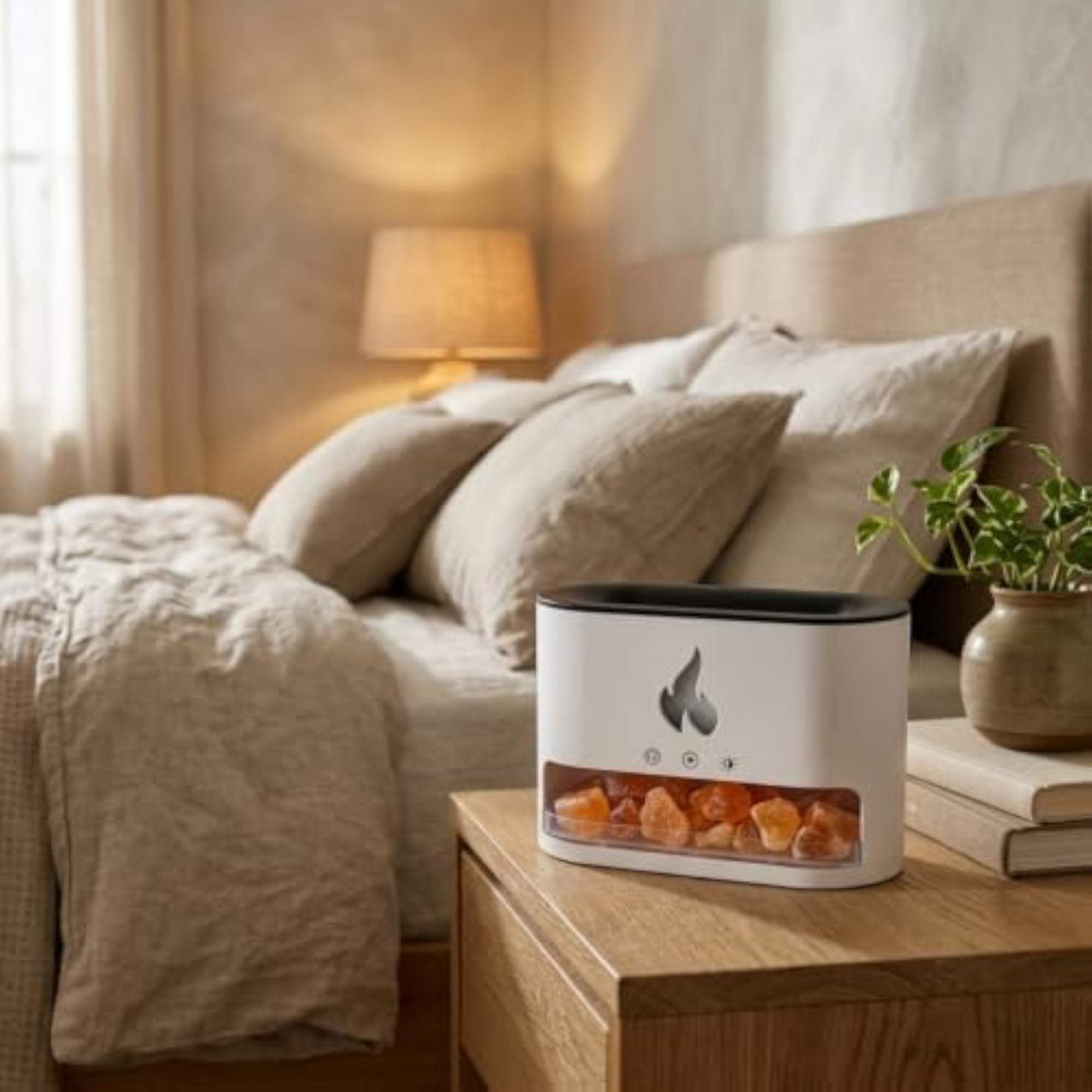 Aroma Diffuser with Transparent Front Compartment
