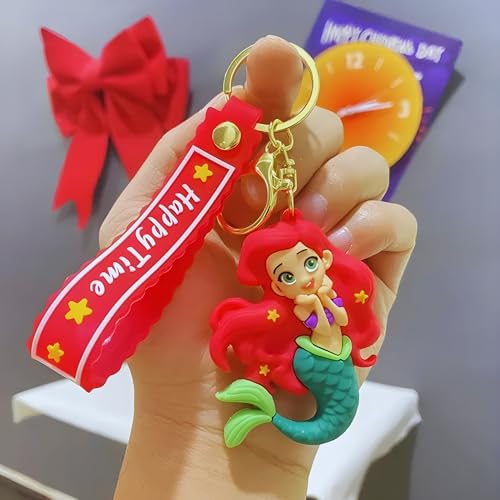 Image of Cute 3D Keychain | Keyring & Quirky Bag Charm | Hard Silicone, Unbreakable | Travel Essential | Kids Friendly | Strap & Bag Hook