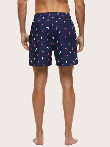 Image of TOPLOT Regular Fit Printed Boxer Shorts for Men