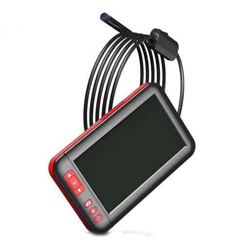 2m,4.3-Inch Industrial Endoscope Camera, 5.5Mm Mini Lens, Car Pipeline Inspection USB Endoscope with 8 LEDs Suitable for Repairing Household Appliances