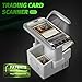 Card Scanner Pro for Trading Cards – MTG & TCG Card Scanner Stand with LED Light and Magnetic Base, Quickly Scan and Price Check Unsleeved Collectible Cards, Compatible with ManaBox App