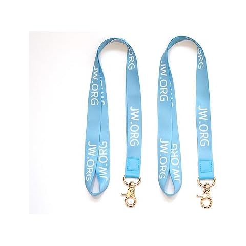 REETI 2Pack JW.ORG Neck Lanyard Key Chain Holder for Men & Women Cool Lanyards for Keys ID Badge Wallet Cover