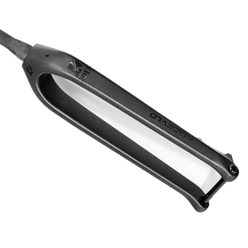 QAINKUN Federgabel MTB Carbon Gabel 29 110x15mm Mountainbike Carbon Starr Gabel MTB 29 Rahmen Verjüngt Rohr Innen Kabel Bicycl vorne Gabel Teile Fahrradgabel(Matte Carbon Fork 29)