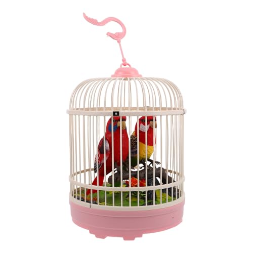 Cage à oiseaux électronique pour animer le salon et amuser vos enfants au quotidien