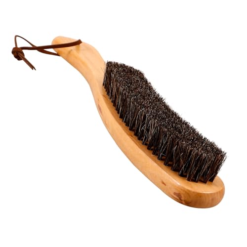 Cabilock Spazzola Per Pulizia Manico in Piccola Scopa Portatile Per Panca Spazzola Per Vestiti Cappelli