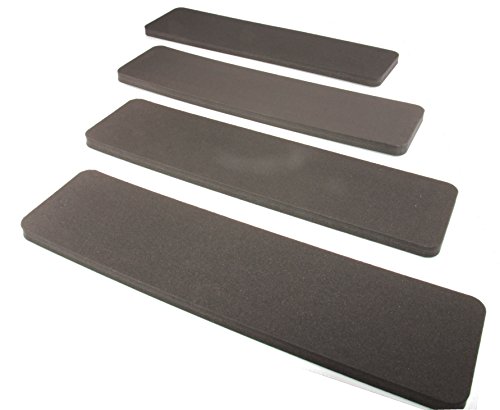 blupalu Lot de 4 türka Ten Protège offrant Une Protection optimale et Bonne Absorption Vos portières de Voiture à la ou de Garage carport Mural