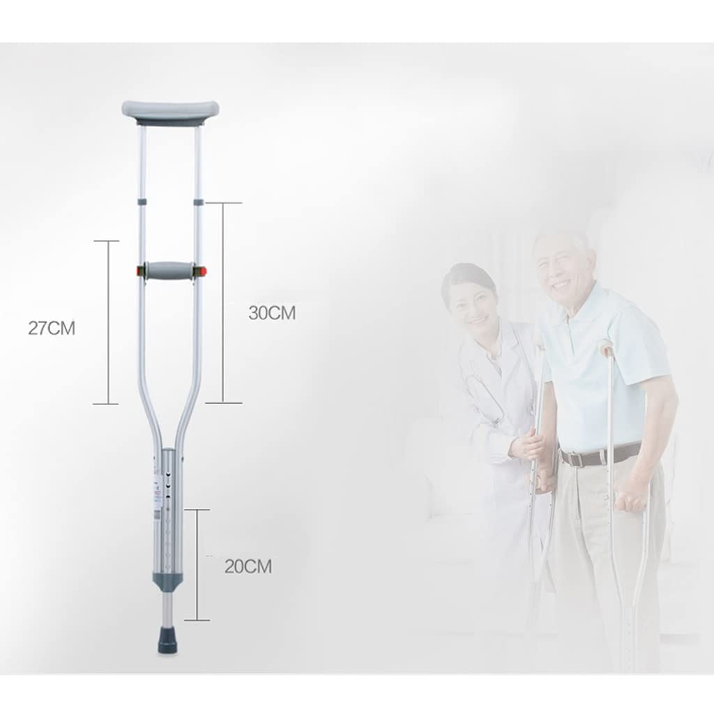 Różka Laska dla osób starszych Kule pod pachami Podwójne kule Laska dla dorosłych Wielofunkcyjna pojedyncza kula Lekkie pęknięcie Kule antypoślizgowe Regulowane kule(1pc)