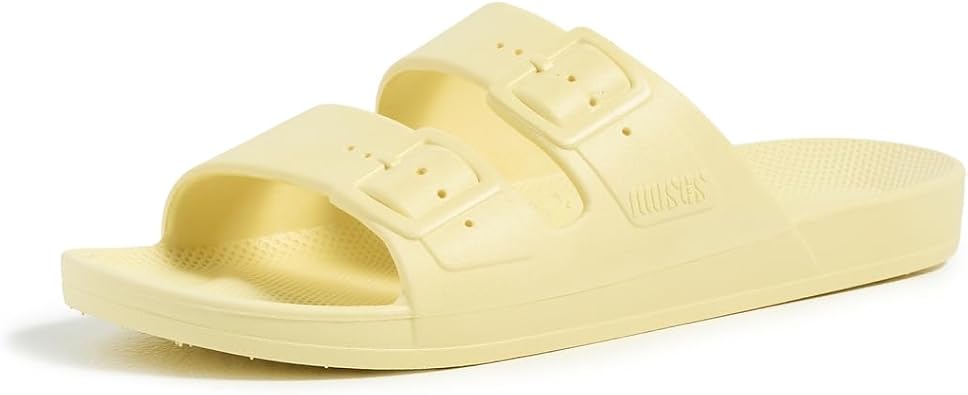 Freedom Moses Womens Two Band Slides