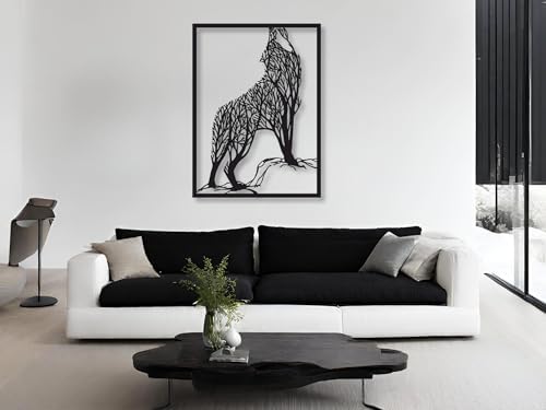 Ma sélection meuble et accessoires chambre Vailla ® Tête de cerf - Fleurs - Décoration murale en bois - Déco...