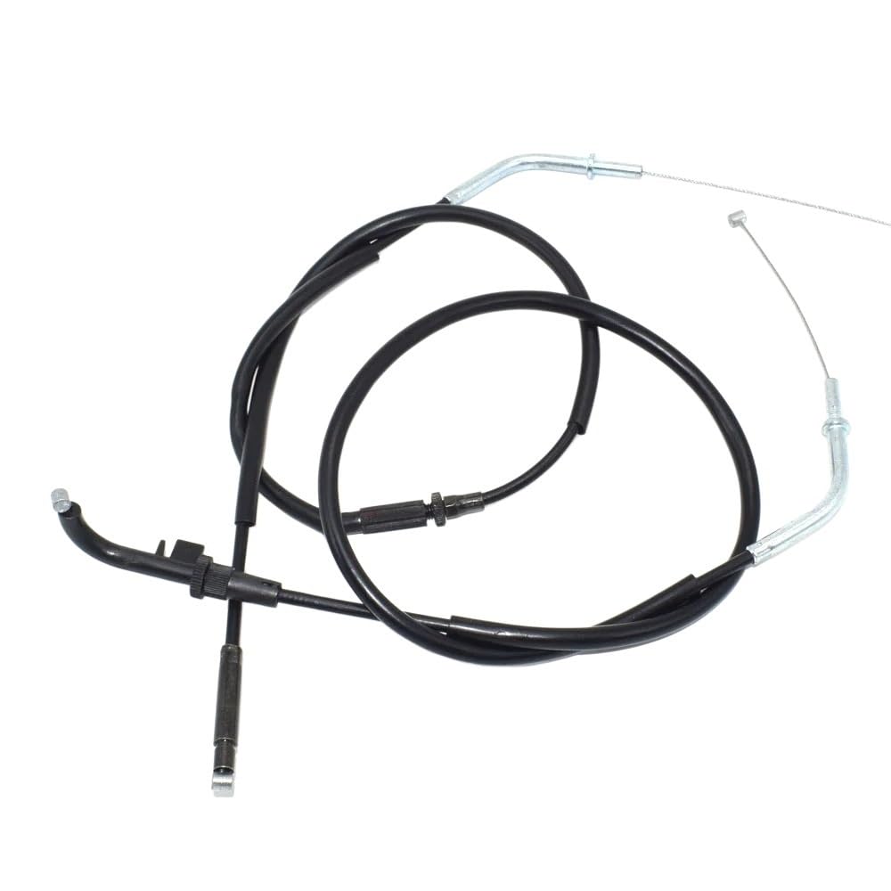 Motorcycle Accelerator Push/Pull Throttle Cable Wire Lines for EX650 650 ABS 2017-2024