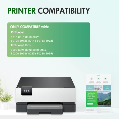 Image of 910XL 910 8015e 8025e Ink Cartridges Combo Pack for HP Printer Multipack