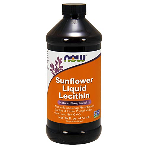 NOW Foods Lecitina de Girasol Líquido - 473 ml