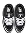 Vans Men's Caldrone Shoe | Chunky Low-Top Fashion Sneakers with Retro-Inspired Style, Black/White, 13