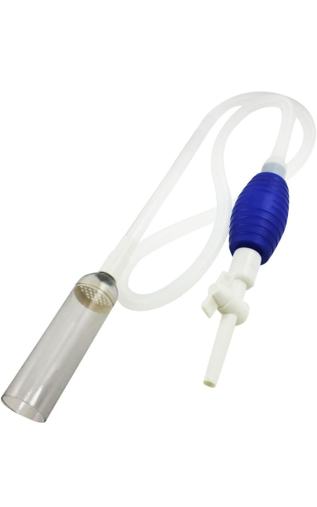 PET & Vet Aquarium Water Changer and Gravel Cleaning Siphon Pipe with Valve for Aquarium (White & Blue) Large Size. (B0DFLMZMLV) Amazon Price History, Amazon Price Tracker