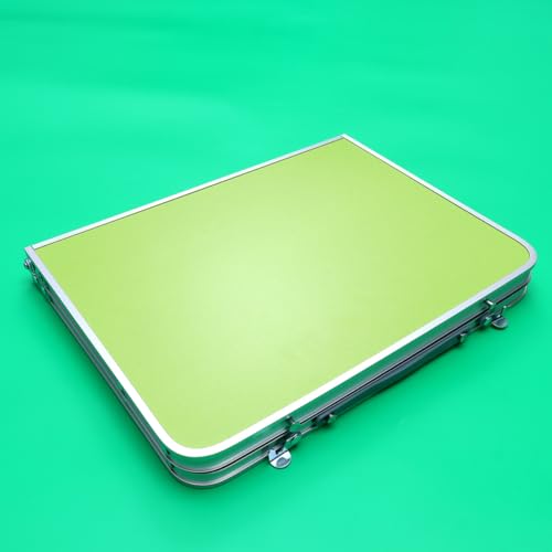 Table pliante légère alu 61x41 table de camping portable acier barbecue