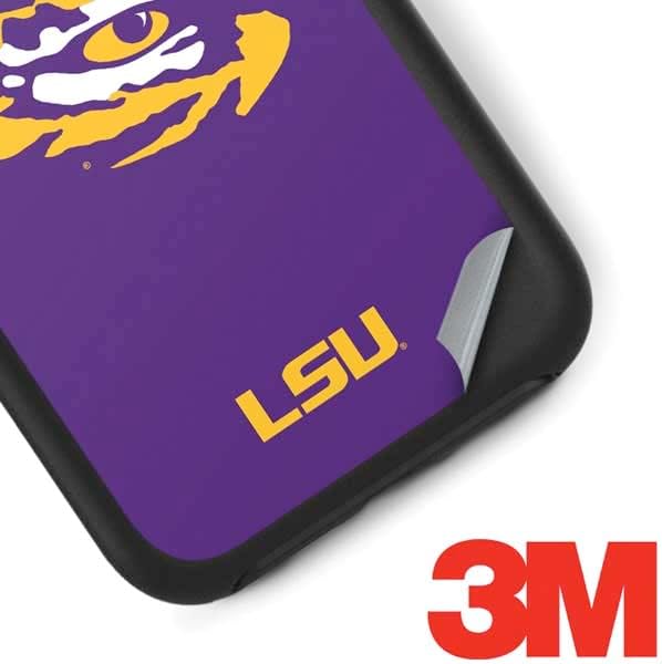 Skinit Decal Phone Skin Compatible with OtterBox Symmetry iPhone X/XS - Officially Licensed LSU Tiger Eye Logo Design