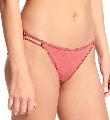 Vanity Fair Women's Illumination String Bikini Panty 18108, NH Canyon Rose, 7