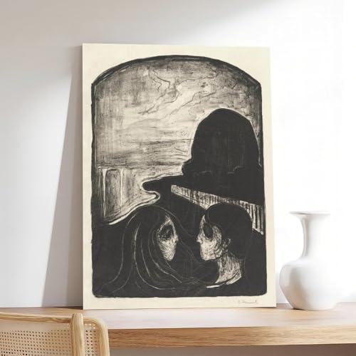 Impression sur toile Attraction I Edvard Munch 61x91,4 cm - 7
