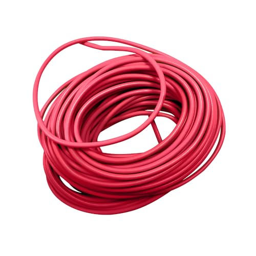 10 Gauge Pink Primary Wire - 25 FT Coil - USA Made Cable