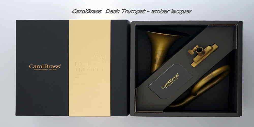 Amazon | キャロル・ブラス Carol Brass デスクトランペット アンバー 