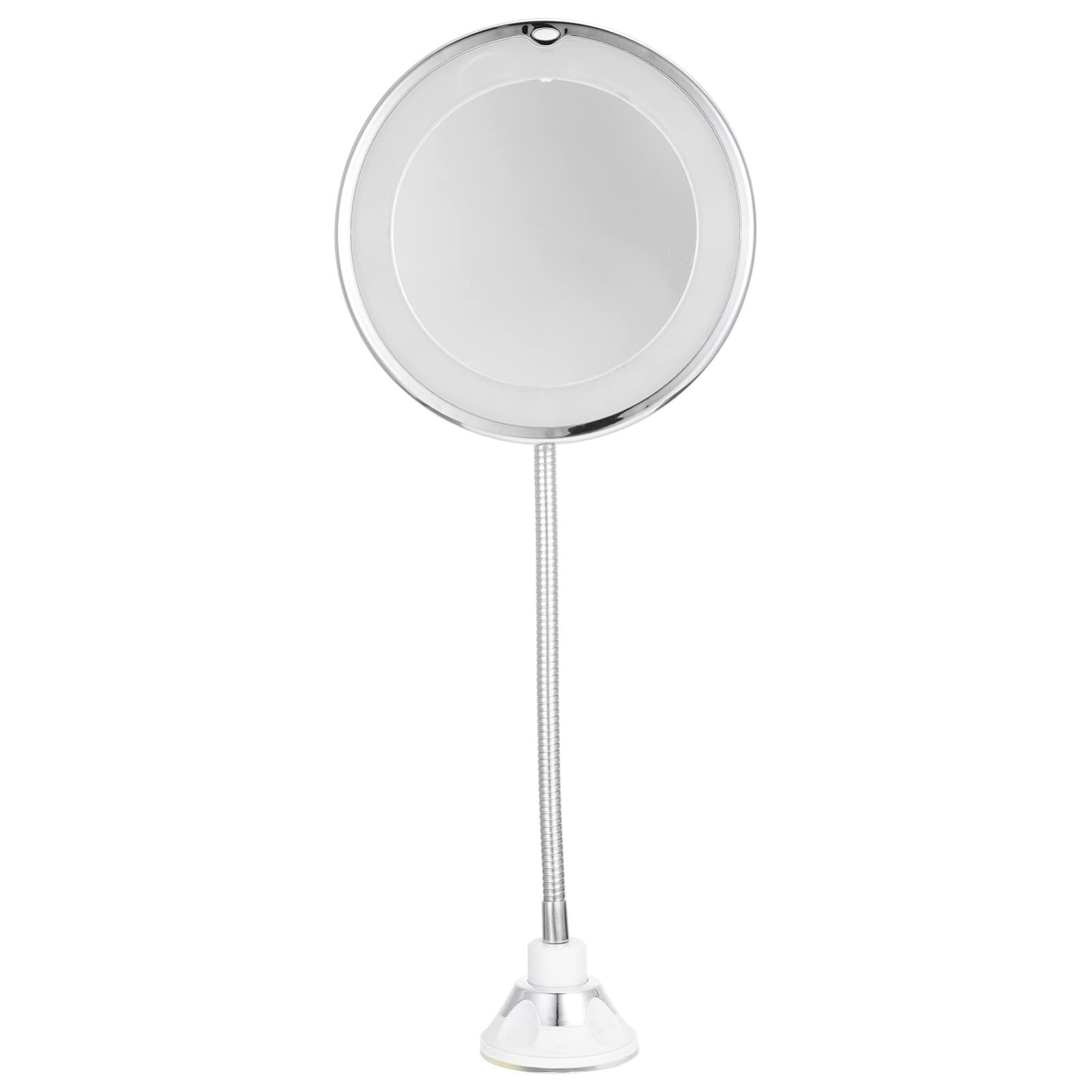 Miroir de maquillage lumineux pour une routine beauté en salle de bain
