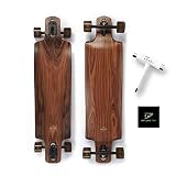 Arbor Dropcruiser Collective Flagship Series Skateboard Bundled with Swell Skate Tool + Crate White