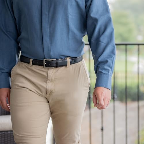 Uptown Belt - Top Grain Leather Belt with Certified Nickel Free Buckle4