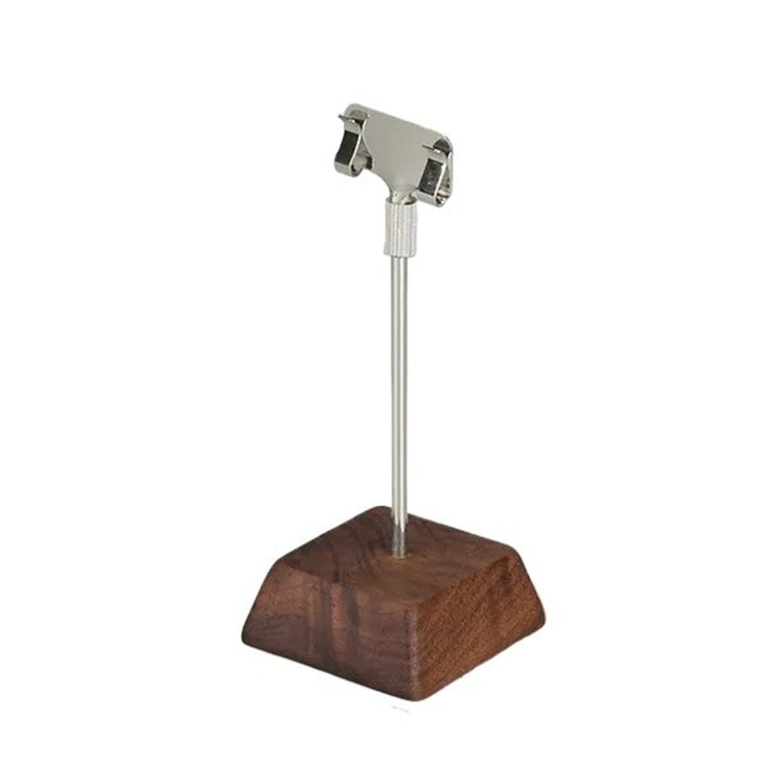 Clip in metallo for portacarte con numero da tavolo in legno da 5 pezzi