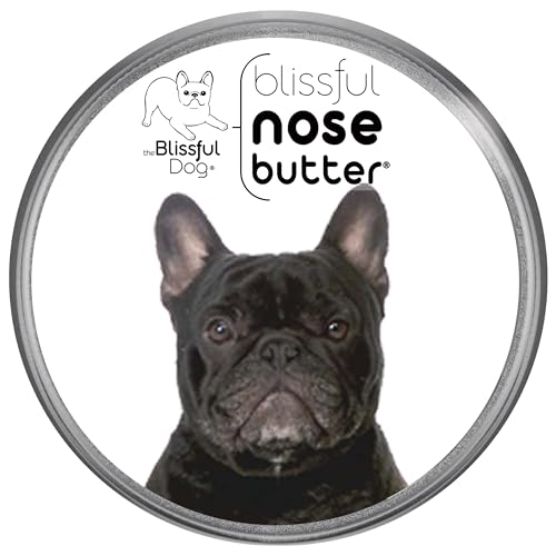 Image of The Blissful Dog French Bulldog Brindle Nose Butter, Versatile Dog Nose Balm for Dry Nose, Handcrafted Nose Moisturizer, Easy-to-Apply Dog Essentials, Unscented, 1 oz.