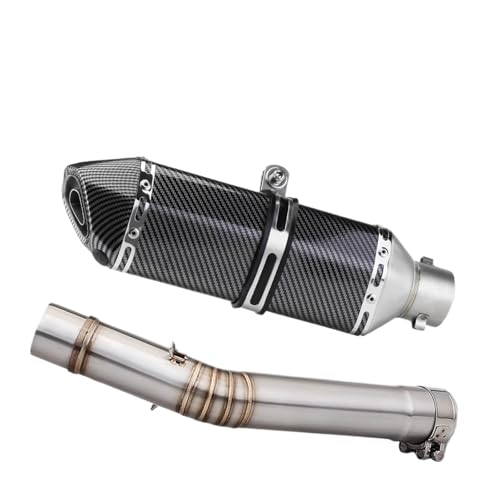 Escape para Yamaha R6 sistema de silenciador general 51mm y tubo de 470mm para motos 1998 a 2005