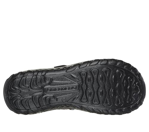 Skechers Skechers Women's FOAMIES Reggae - Whimsical, Black/Gray, 10