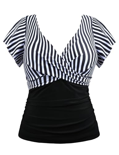 Tankini à armatures pour le spa et la plage maillot de bain rayé 16