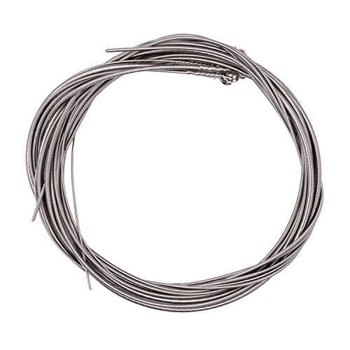 Bass Guitar Strings,5Pcs Hex Alloy Steel Replacement Bass Strings,Light Tension for Rock Funk Music,Musical Instrument Accessory