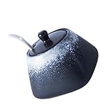 Pot d'assaisonnement avec cuillère : 🌟 un ensemble comprend un pot avec couvercle, une cuillère.