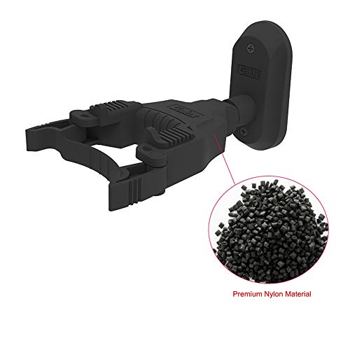 KKmoon Suporte de Parede De Guitarra Gancho Titular Gancho Gancho Stand Auto Sistema de Bloqueio par