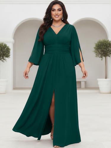 Image of KOH KOH Womens Long Bridesmaid Semi Formal Wedding Guest Maxi Dress Gown