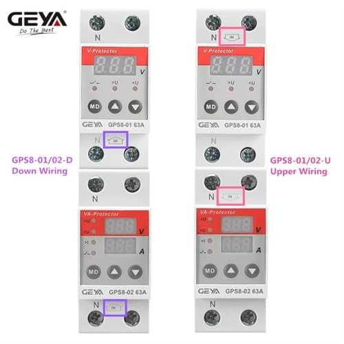 Dispositif de protection réglable contre surcharges électriques 230V 40A - 3
