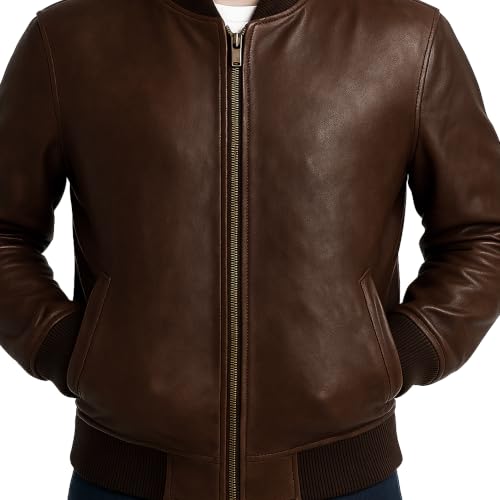 Cuir Varsity Lambskin Bomber