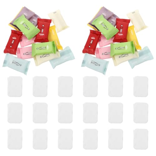 70pcs Compressed Cotton Towels Quick Expansion Wash Cloths for Gym