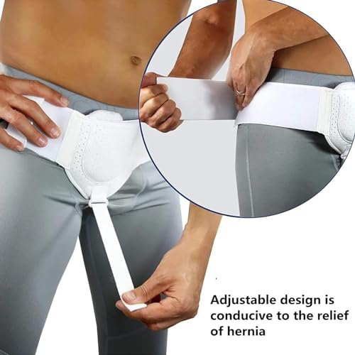 Faja de soporte para hernia inguinal ajustable FoRes unisex miniatura 4